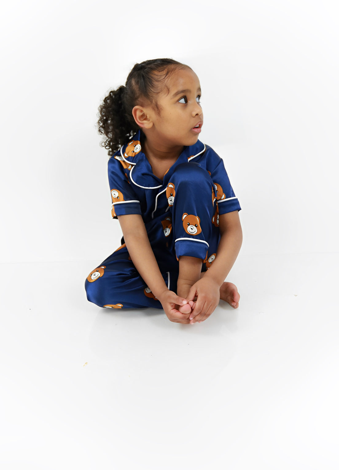 The beary silky pajama sets