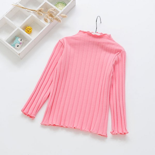 Ribbed turtle neck shirts